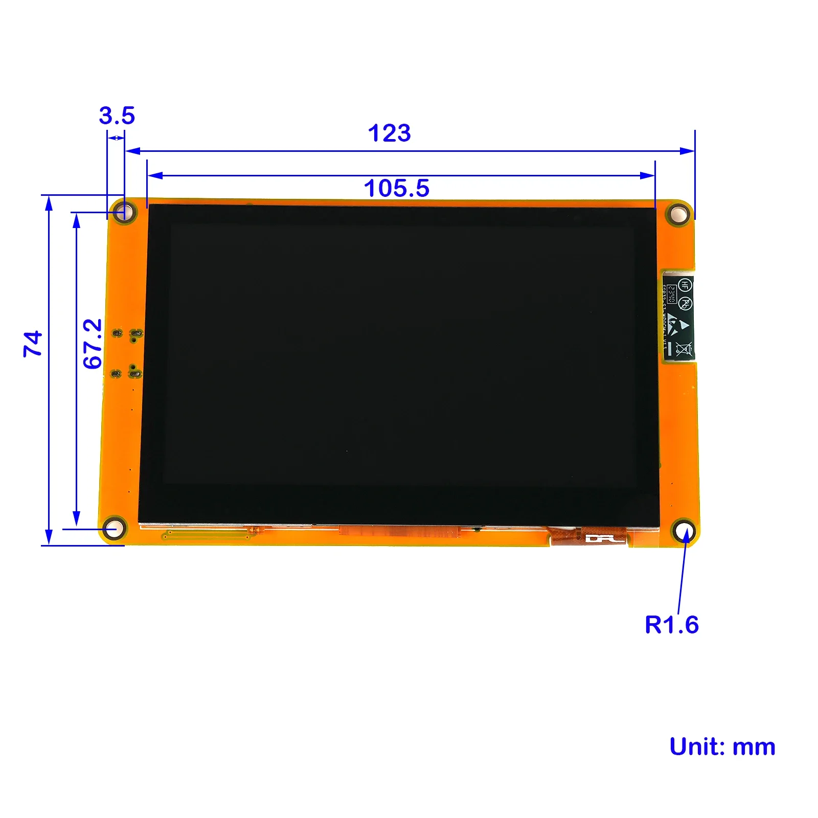 Smart Home Esp32 - شاشة عرض ذكية ESP32-4827S043C مقاس 4.3