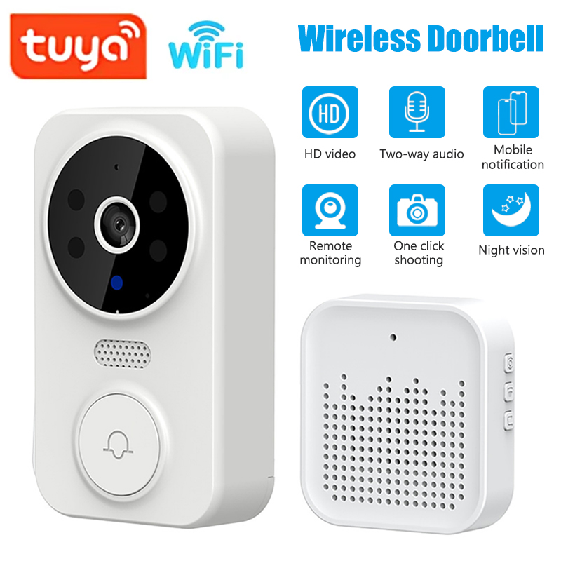 Smart Home Cctv - واي فاي الذكية جرس باب يتضمن