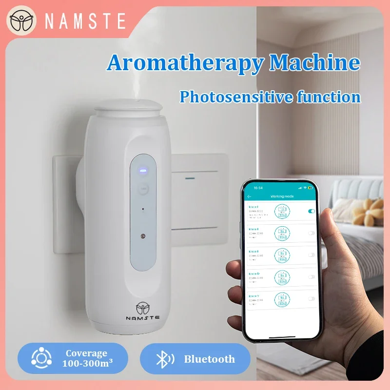 Smart Night Light - NAMSTE المحمولة الذكية الناشر 300m3 بلوتوث