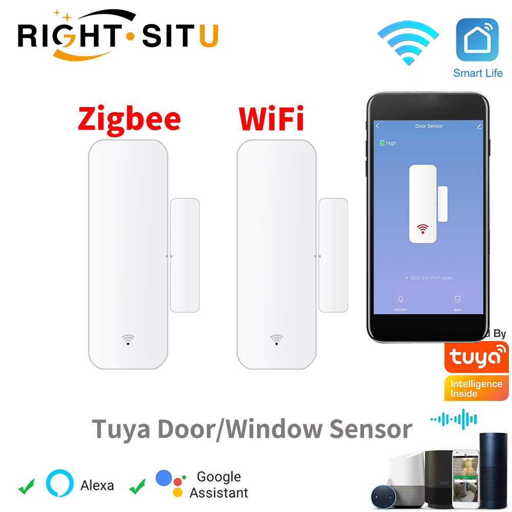 Smart Home App - مستشعر الاتصال بالباب والنافذة من تويا