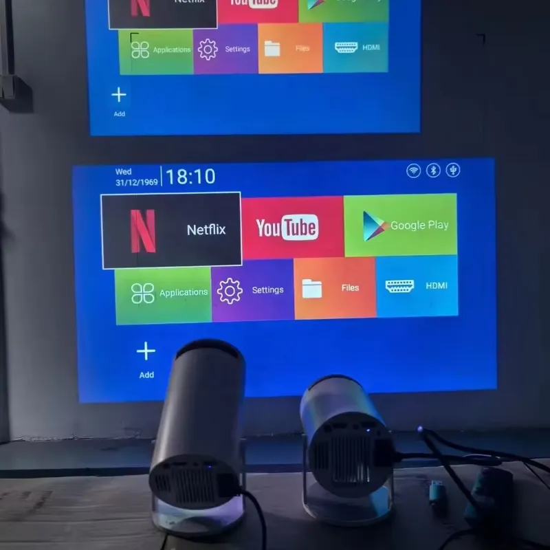 Smart Home Project - أحدث جهاز عرض ذكي HY300 Pro