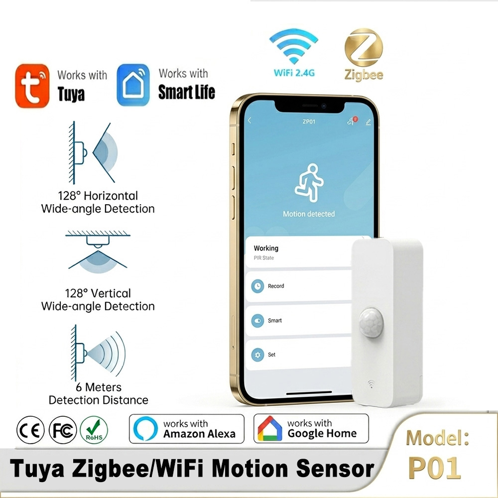 Smart Home Sistem - مستشعر حركة ذكي بتقنية PIR وWiFi