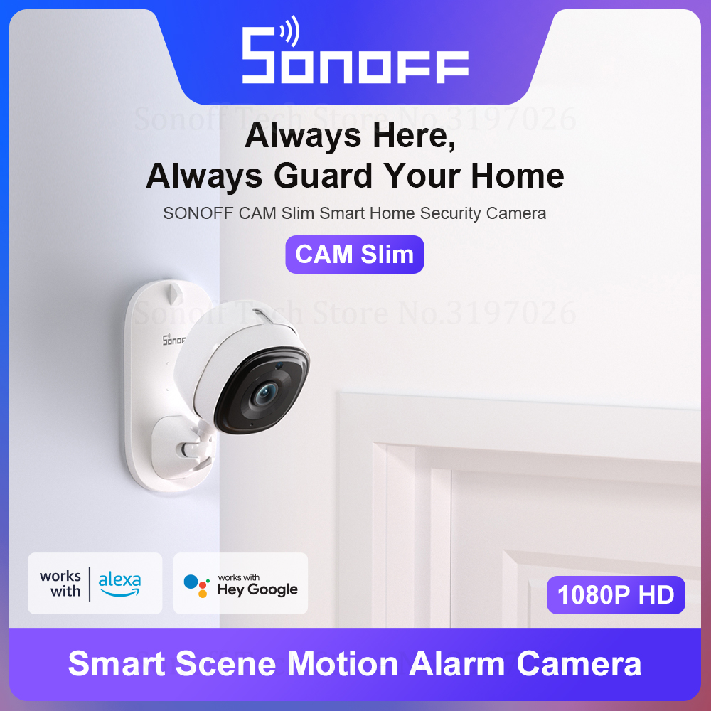 Smart Home Cctv - كاميرا SONOFF 1080P HD Wi-Fi IOT