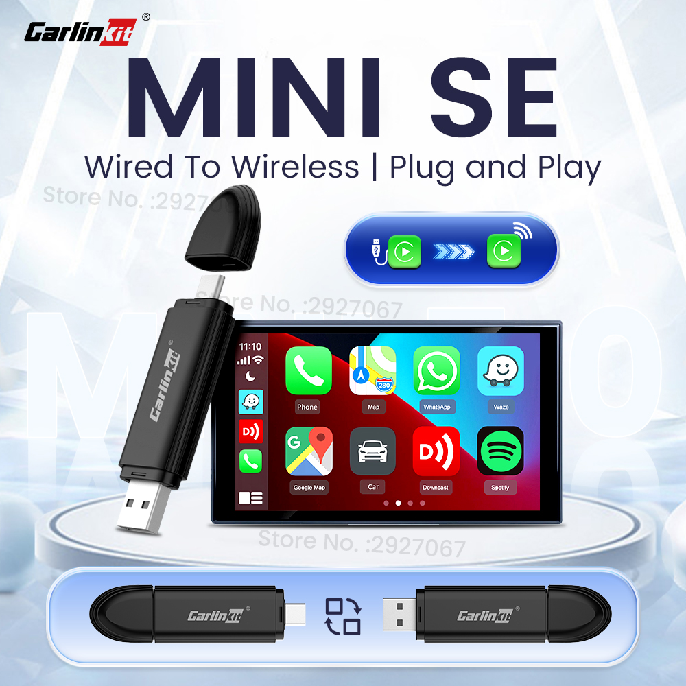 Smart Home Project - CarlinKit MINI 5.0 Pro اللاسلكية CarPlay