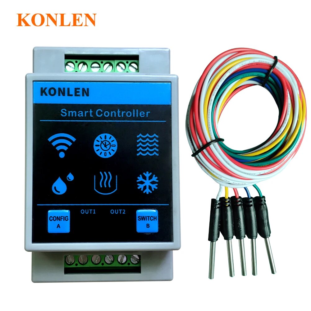 Wifi Water Sensor - KONLEN Tuya مستشعر مستوى المياه واي