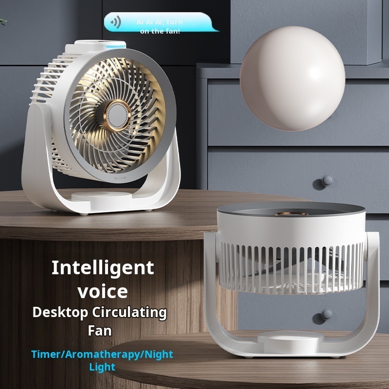 مروحة مكتب ذكية تعمل بالصوت مع - مراجعة Smart Night Light وسعره