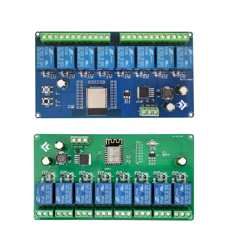 وحدة ترحيل واي فاي ذات 8 قنوات - مراجعة Smart Home Esp32 وسعره