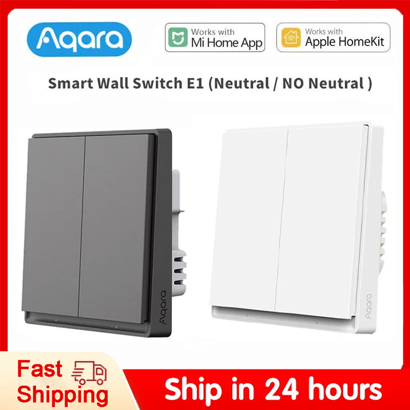 مفتاح حائط ذكي Aqara e1 ، zigb - مراجعة Smart Home Yeelight وسعره