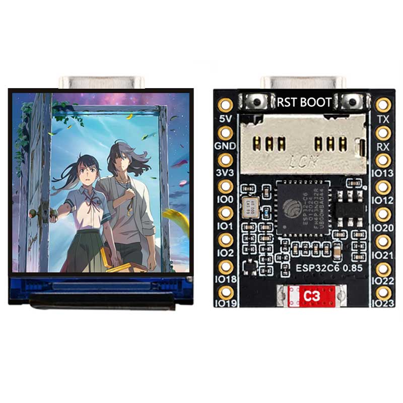 لوحة تطوير ESP32 C6 بشاشة IPS  - مراجعة Smart Home Esp32 وسعره