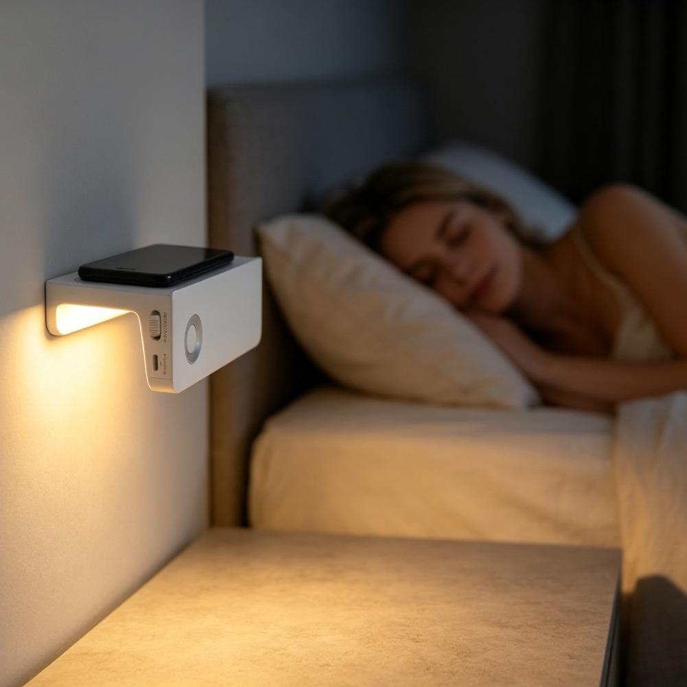 مصباح خزانة لاسلكي LED ذكي مع  - مراجعة Smart Night Light وسعره