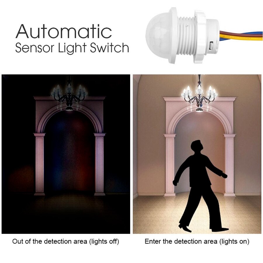 مستشعر حركة صغير بالأشعة تحت ا - مراجعة Smart Night Light وسعره