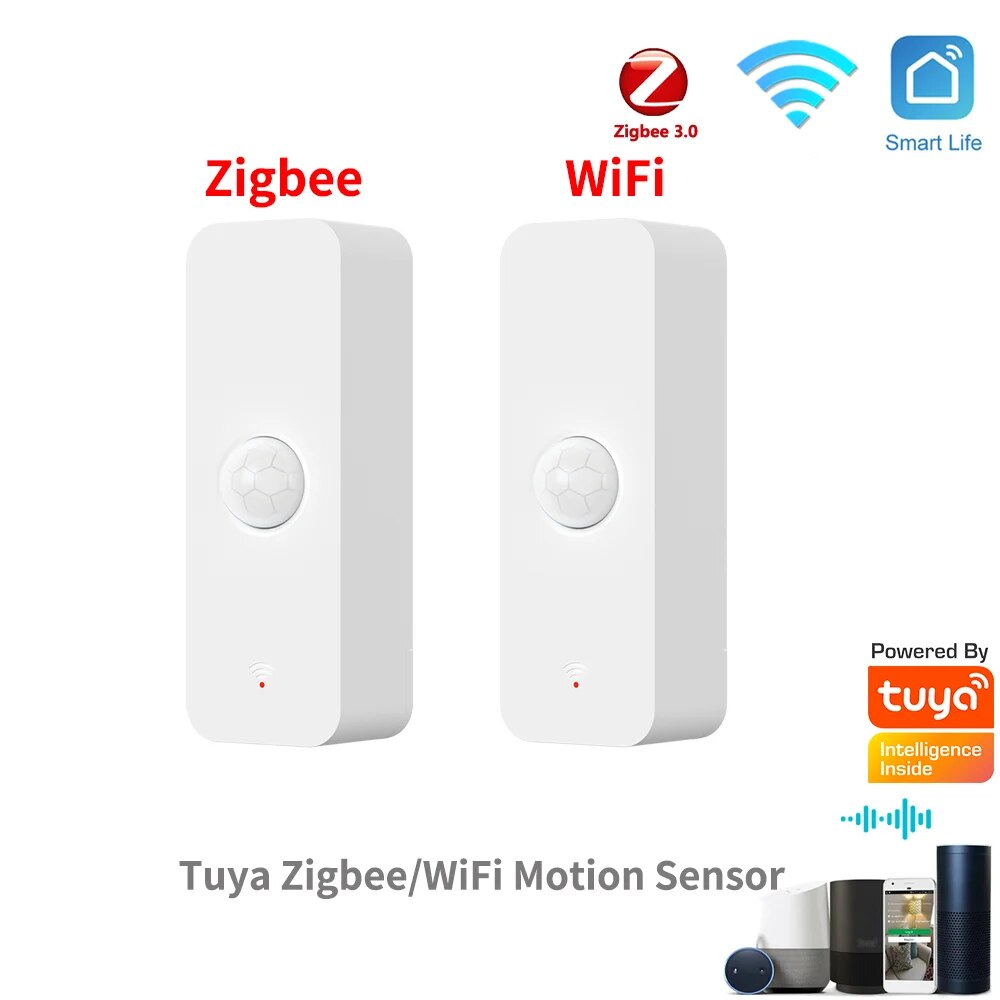 Tuya WiFi Zigbee PIR محس حركة  - مراجعة Smart Home Sistem وسعره