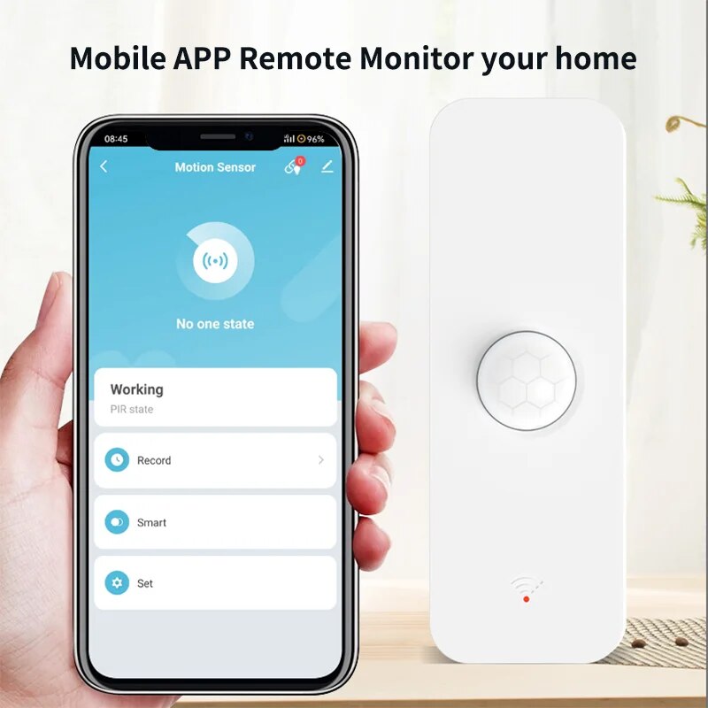 Tuya WiFi Zigbee PIR محس حركة  - مراجعة Smart Home Sistem وسعره