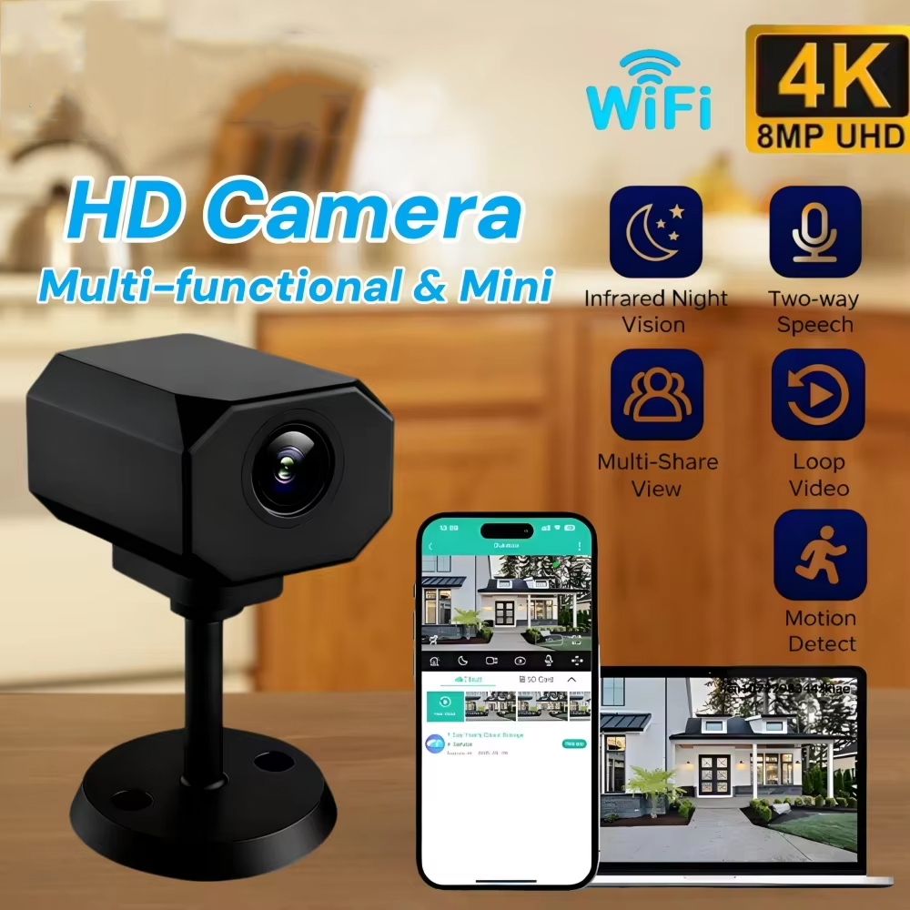 كاميرا أمان WiFi بدقة 4K للمنز - مراجعة Smart Home App وسعره