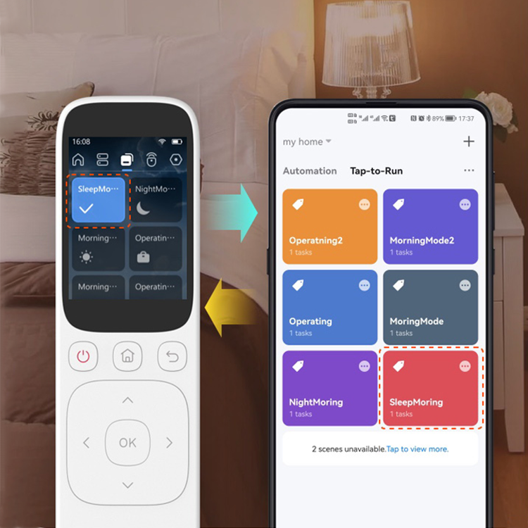 جهاز تحكم منزلي ذكي محمول جديد - مراجعة Smart Home App وسعره