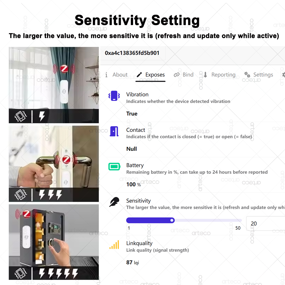 الذكية زيجبي 3.0 مستشعر الاهتز - مراجعة Smart Home Project وسعره