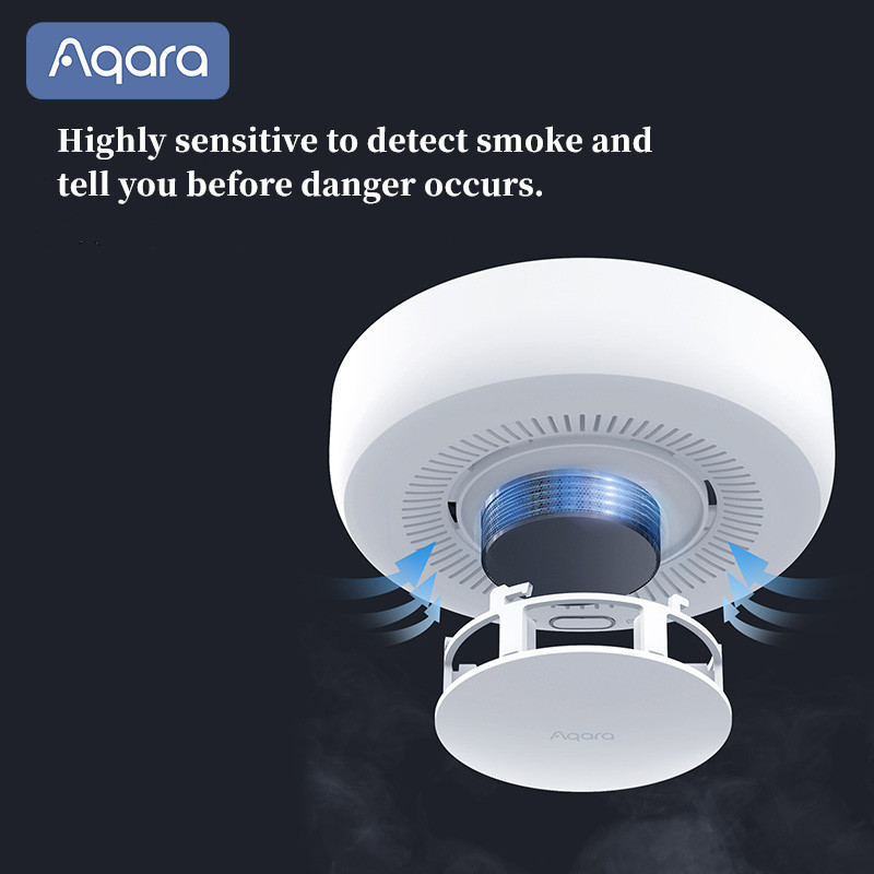 Aqara-مستشعر كاشف الدخان الذكي - مراجعة Smart Home Yeelight وسعره