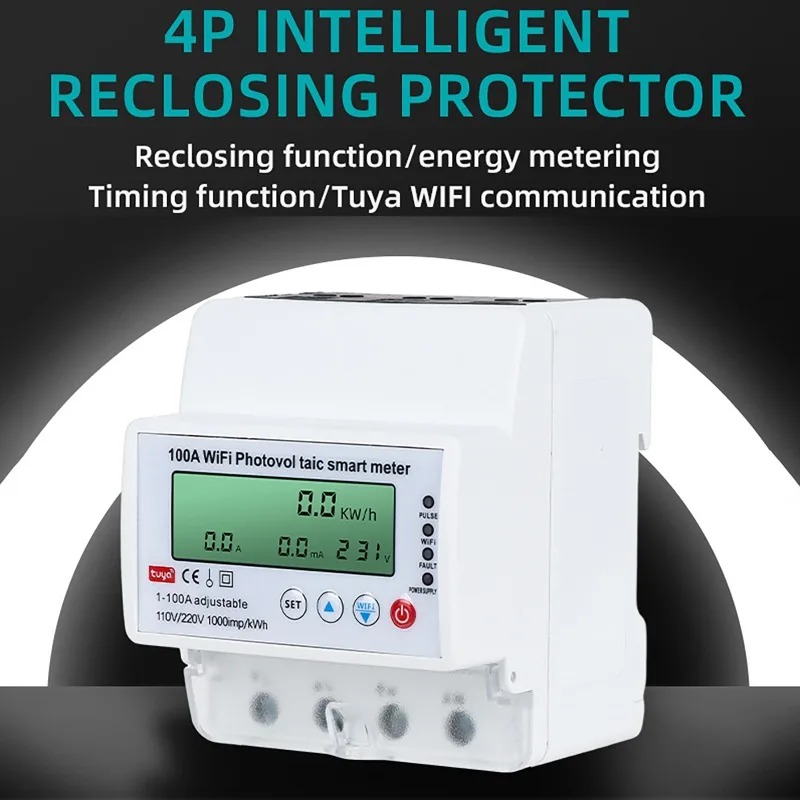 عداد طاقة شمسية ذكي واي فاي 4P - مراجعة Smart Home Project وسعره