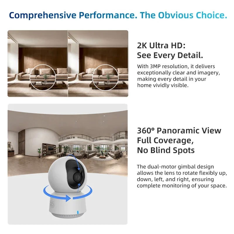 كاميرا Aqara الذكية الأصلية E1 - مراجعة Smart Home Cctv وسعره