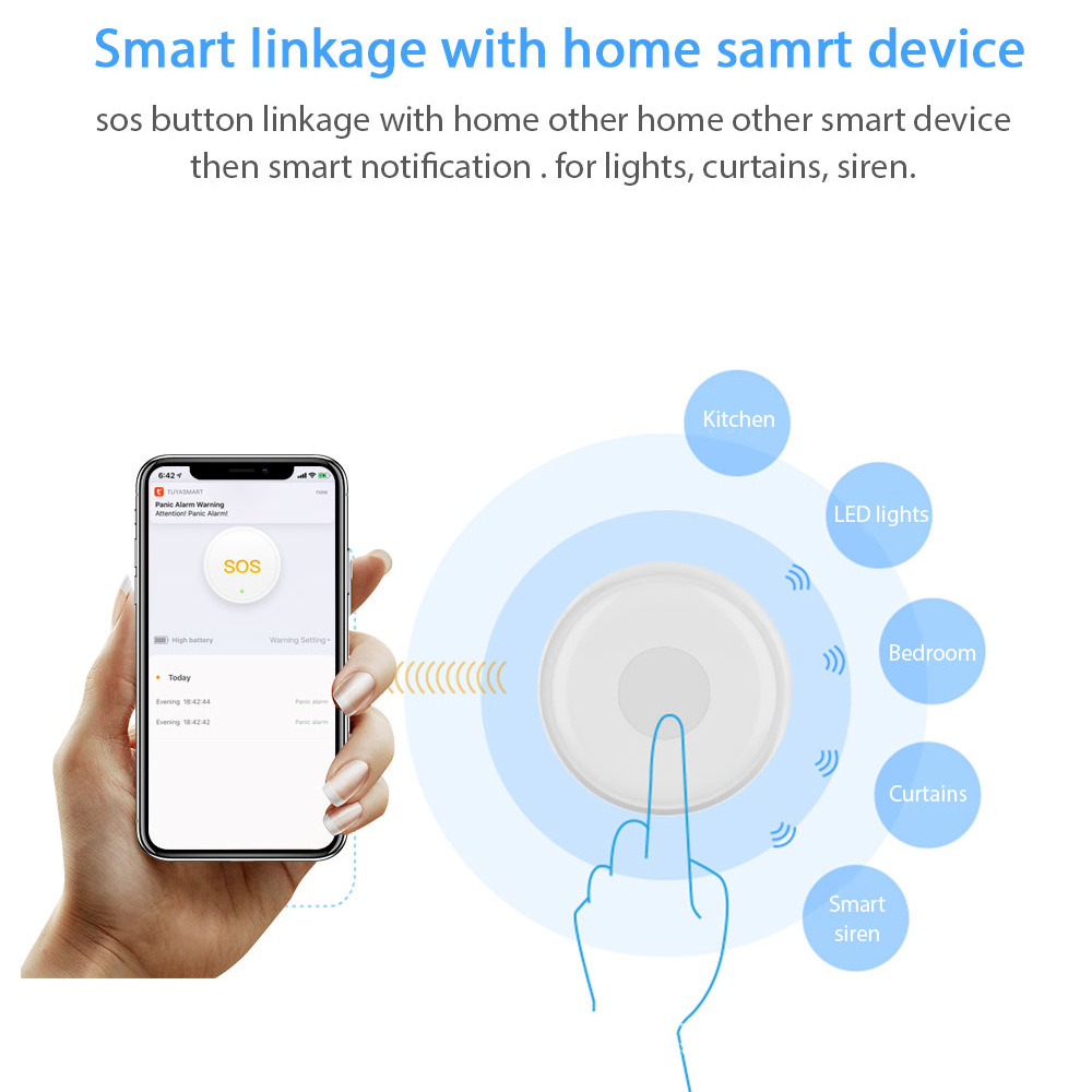 زر طوارئ لاسلكي ذكي من تويا لل - مراجعة Smart Elderly Home وسعره