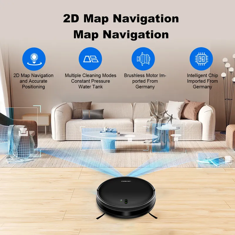 لروبوت التنظيف LIECTROUX L200، - مراجعة Smart Home App وسعره