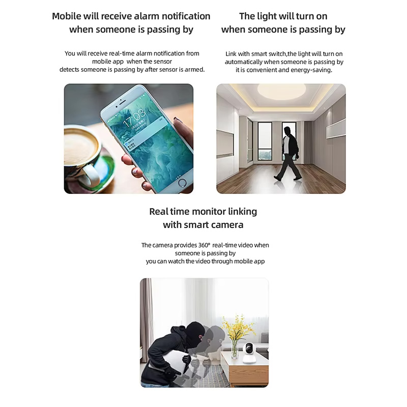 مستشعر حركة ذكي بتقنية PIR وWi - مراجعة Smart Home Sistem وسعره