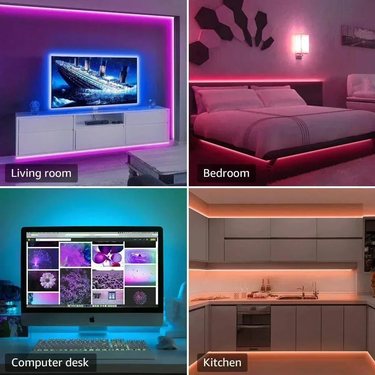 الذكية RGB LED الألعاب شرائط م - مراجعة Smart Night Light وسعره