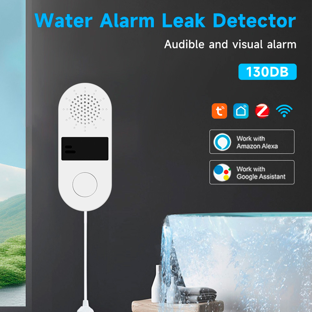 كاشف تسرب المياه Tuya WiFi مع  - مراجعة Wifi Water Sensor وسعره