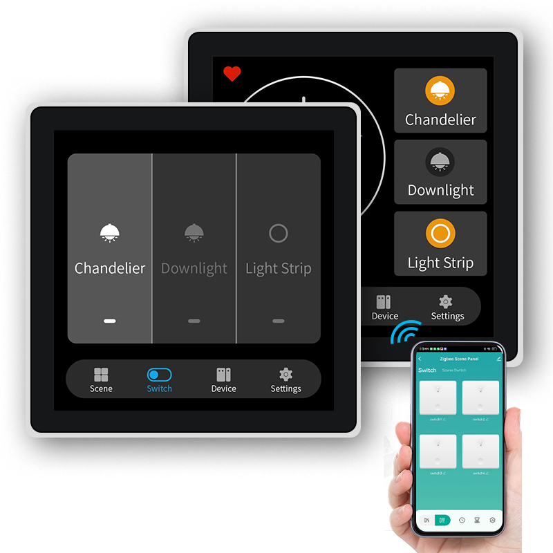 FUERS 4 بوصة تعمل باللمس متعدد - مراجعة Smart Home Sistem وسعره