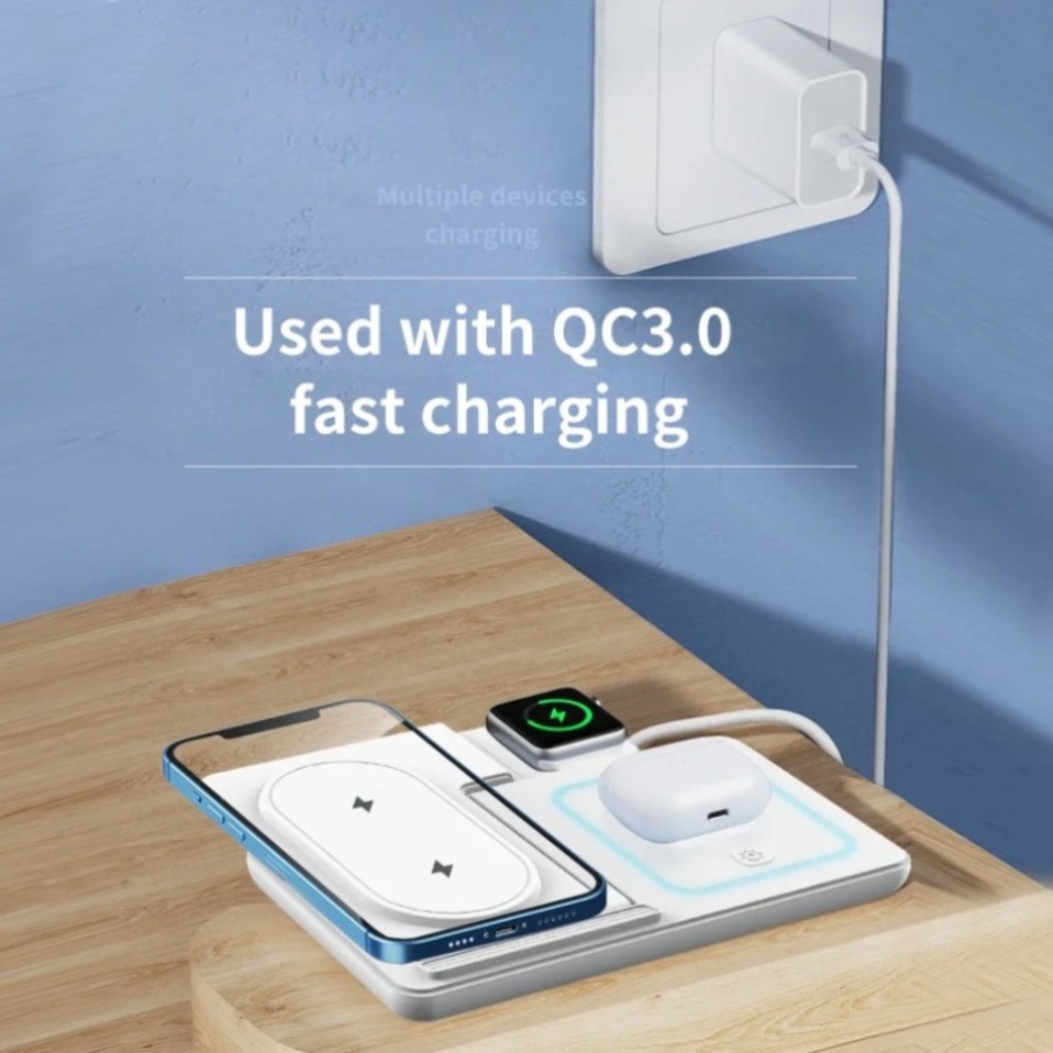مصباح ليد ليلي 3 في 1 مع شاحن  - مراجعة Smart Night Light وسعره