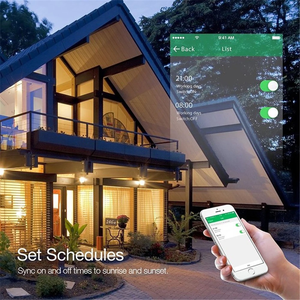 Tuya EU WiFi + RF433 مفتاح الت - مراجعة Smart Home Sistem وسعره