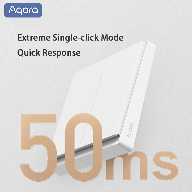 الأصلي Aqara الجدار التبديل E1 - مراجعة Smart Home Yeelight وسعره