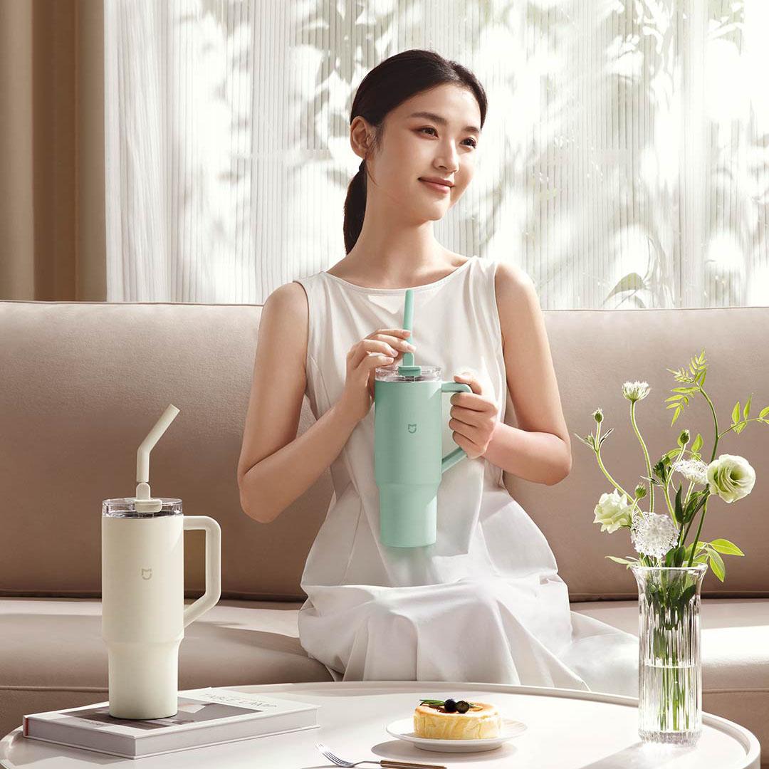 Xiaomi Mijia كوب بقشة ذكي 1L ق - مراجعة Smart Home Yeelight وسعره