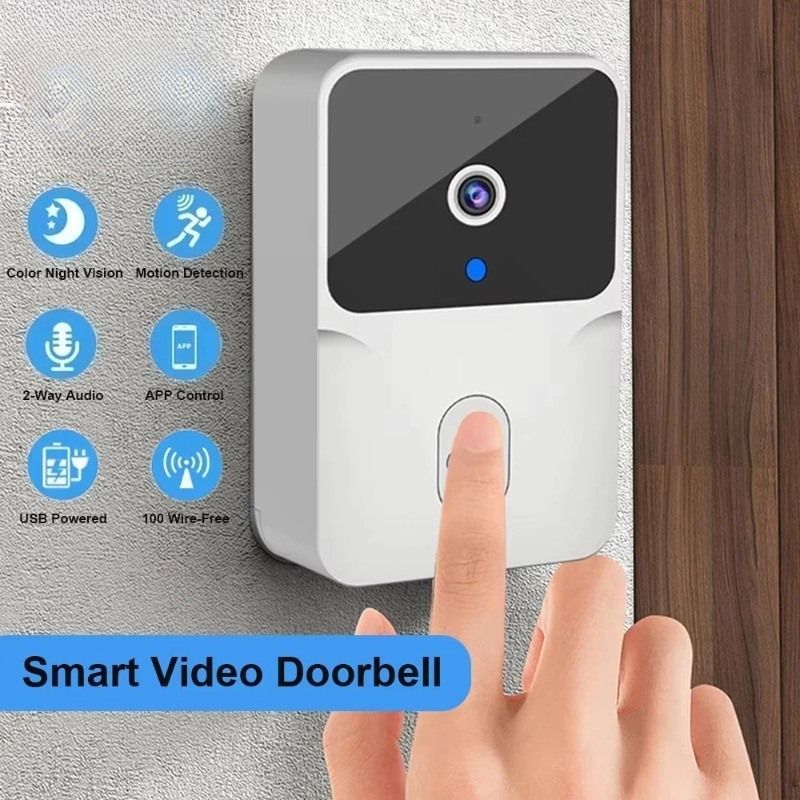 جرس باب فيديو واي فاي عالي الد - مراجعة Smart Home Cctv وسعره