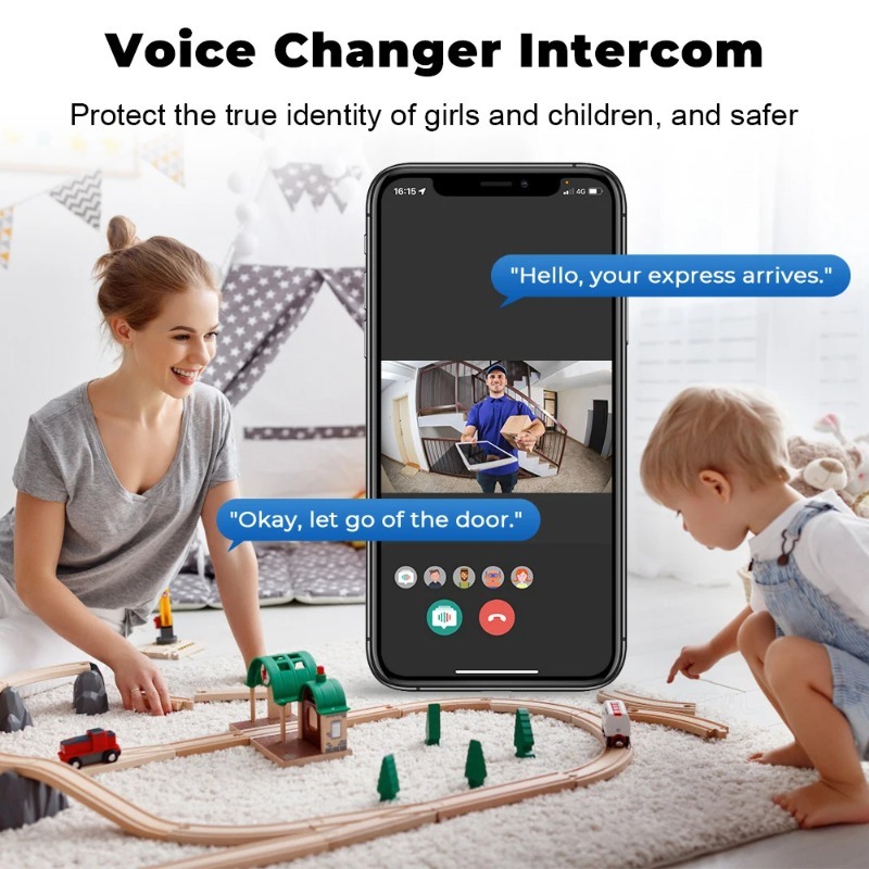 جرس باب فيديو واي فاي عالي الد - مراجعة Smart Home Cctv وسعره