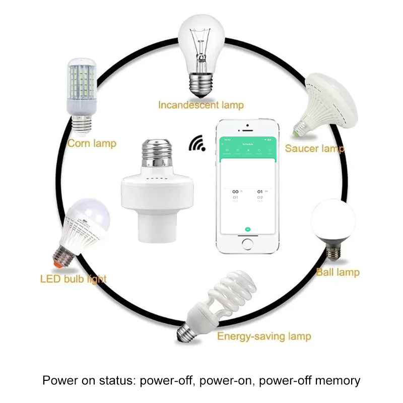 مقبس ذكي E27 من تويا مع مفتاح  - مراجعة Smart Home Sistem وسعره